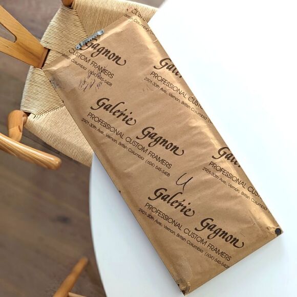 Framed Vintage Floral Needle Point - Picture 5 of 6